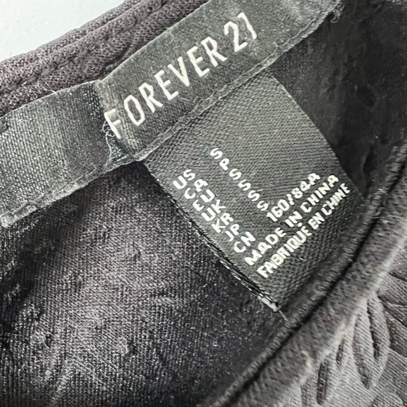 Black Embossed Mini Dress - Picture 2 of 5